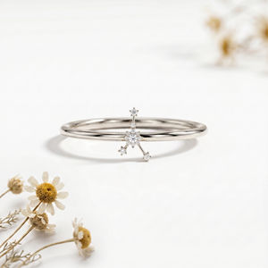 Cancer Celestial <b>Ring</b> <b>Fine</b> Gold Jewelry Certified Precious Stone June July Emotional Power Most Wanted - Product Image 3