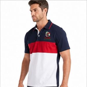 Polo de Lujo para Hombre con Mezcla de Algodón Suave, Costuras Resistentes, Tela Antiarrugas y Absorbente de Humedad, Ideal para Uso en Exteriores - Product Image 2