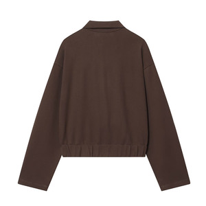 AL-TAUL IMPEX 2026 Pull à capuche d'hiver personnalisé imprimé en viscose/polyester tricoté doublé couleur unie manches longues pour femme OEM - Product Image 3