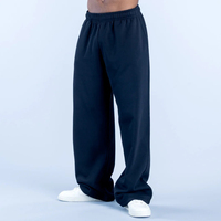 Pantalon large pour homme en coton/polyester, style unique, léger, 3 poches, coupe ample, personnalisable, respirant, écologique