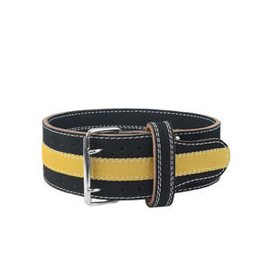 Ceinture de musculation en cuir PU de haute qualité et confortable pour le soutien du dos lors des entraînements de fitness et de musculation - Product Image 1