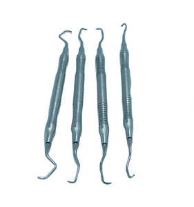 Hot Selling Item Premium Dental Gracey Curette Set 7 Manual Stainless Steel CNC Designed Diamond Sand for Hospital - Product Image 1