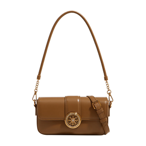 Sac à bandoulière élégant noir 2026 en cuir véritable demi-lune pour femme, avec fermeture éclair, portable, design tendance pour le voyage - Product Image 4