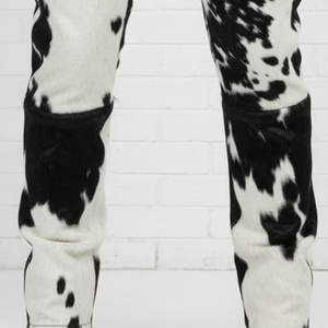 New Trending 2025 Men's Premium Cowhide Hair Own Genuine <b>Leather</b> Flare Pants Bold Stylish Fashion Winter real <b>leather</b> pant - Product Image 6