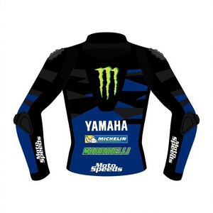 เสื้อแจ็คเก็ตซูเปอร์โมโต ฟรังโก โมร์บิเดลลี รุ่นรามาห์ ทำจากหนังวัว/หนังจิงโจ้ ตัดเย็บตามสั่ง เสื้อแจ็คเก็ตหนังสำหรับแข่งรถแบบเจาะรู/Chaqueta - Product Image 2
