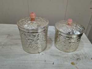 Luxury Metal Kitchen <b>Canisters</b> Set-Eco-Friendly Food Storage Containers for Sugar <b>Tea</b> Coffee & Spice - Product Image 4