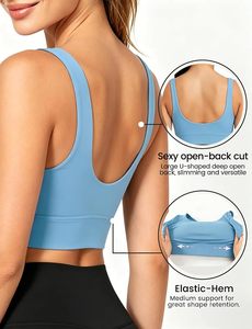 Soutien-gorge de sport athlétique pour femme OEM de qualité supérieure avec confort maximal, tissu respirant et maintien élevé pour la gym, la course, le yoga et le fitness - Product Image 5