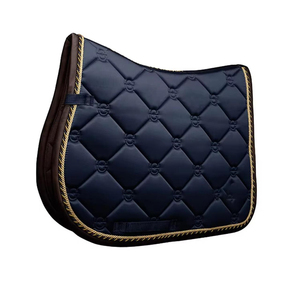 Almohadilla de Silla de Montar Personalizable de Algodón de Alta Calidad con Forro de Malla y Absorción de Impactos para Doma y Salto, Incluye Correa de Sujeción - Product Image 5