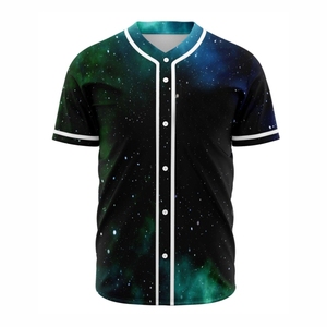Maillot de baseball sublimé personnalisé, impression couleur intégrale, tissu respirant haute performance, uniforme d'équipe pour ligue de baseball - Product Image 1