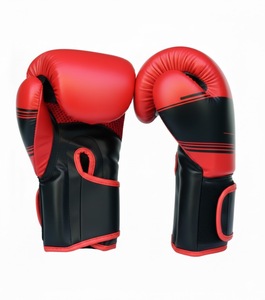 Custom Logo Custom Brand Professional MMA Training <b>Gloves</b> Full Finger Laced PU Leather High Quality <b>Moisture</b> Wicking Fighting - Product Image 4