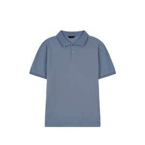 Polo homme uni à manches courtes en coton, décontracté, pour le golf, avec logo personnalisé, OEM, vente en gros, unisexe - Product Image 1