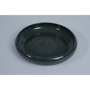 Bol personnalisé de style Japandi, non toxique, compatible lave-vaisselle, fait à la main en pierre, diamètre 21 cm, vaisselle de cuisine pour la maison - Product Image 1