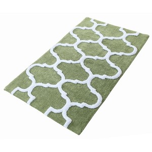 High Absorbency 100% Cotton Anti-Slip Eco-Friendly Bath <b>Mats</b> Durable Non-Fading Easy Wash for Home & Hotel Daily Use - Product Image 4