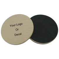 Sous-verres ronds en céramique abstraits CALA, écologiques avec dos en liège, épaisseur 8 mm, option logo personnalisé, OEM/ODM, en stock, prêts à l'emploi