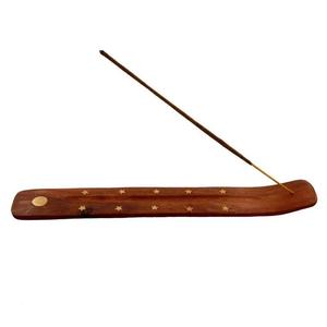 Porta Incienso de Madera Grabado a Mano de Alta Calidad para el Hogar, Templos Festivos y Uso en Aromaterapia - Product Image 2