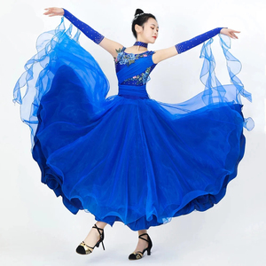 Women's <b>Ballroom</b> <b>Dance</b> <b>Dress</b> Stadium Modern Costume For Girls 2026 New Clothes Competition Adults <b>Dance</b> Performance Wear Gown - Product Image 6
