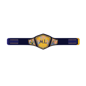 ML Wrestling Championship Belt - Unique Design with High-Quality Craftsmanship Perfect for Collectors Fans and Events - Product Image 1