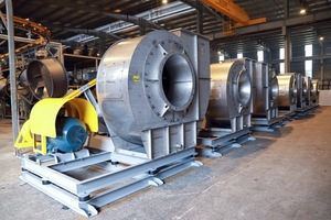 Ventilateur centrifuge en acier inoxydable à entraînement par courroie, usage industriel durable, 5,5-200 kW, CPL-8-10I, fonctionnement fiable, usine PHUONG LINH - Product Image 5