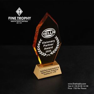 Trophée de voltige en métal doré pour vélo - Product Image 1