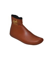 <b>Hot</b> Sale Azad Premium Winter Leather Tan <b>Socks</b> Zipper High Ankled Khuffs Footwear Genuine Leather Warm Comfortable for Men - Product Image 2