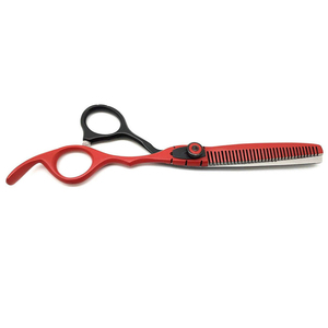 Custom Made Stainless Steel Right-Handed Thinning <b>Barber</b> Scissors Set Wholesale Prices / Sharp <b>Blade</b> 6.75 Medium Handle - Product Image 5