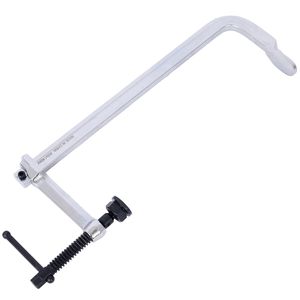 Pince à serrage robuste à mâchoires profondes de 5 1/2 po avec patin pivotant amovible, pince à barre de 16 po x 5 1/2 po pour le soudage - Product Image 4