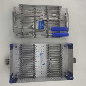 Juego de Instrumentos Quirúrgicos Ortopédicos de Acero Inoxidable de Primera Calidad, Kit de Extracción de Tornillos Rotos, Extractor de Tornillos Quirúrgicos con Estuche, CE ISO - Product Image 6