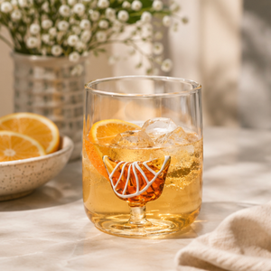 Verres à boire transparents en borosilicate faits à la main de 280 ml, sans plomb, pour whisky, eau, jus, réutilisables, en gros - Product Image 5