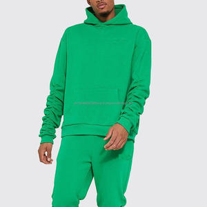 ชุดวอร์มแทรคสูทผู้ชายผ้าฝ้าย 100% คุณภาพสูงสำหรับขายส่งแบบเรียบๆ สำหรับงานซับลิเมชั่น - Product Image 3