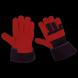 Gants de sécurité en cuir de mouton de qualité supérieure, anti-vibration, respirants, résistants à l'abrasion, confortables et robustes - Product Image 3