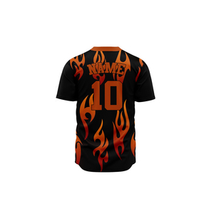 Camisetas de Béisbol de Poliéster de Secado Rápido al por Mayor, Camisetas de Béisbol con Estampado Sublimado Personalizado para Hombre - Product Image 6