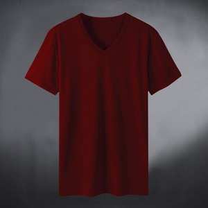 T-shirt Homme du Fabricant en Coton Lourd 220 Grammes, Broderie Vieillie, Strass, Ourlet Brut, Grande Taille, Couleur Noire - Product Image 5