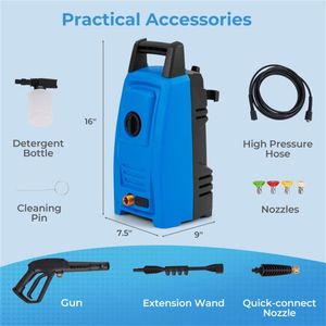 Idropulitrice Elettrica Professionale per Autolavaggi, Nuova Idropulitrice a Cinghia ad Alta Pressione con Motore per Pulizia ad Acqua - Product Image 2