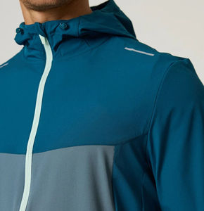 เสื้อฮู้ดดี้แบบสวมหัวผ้าฟลีซสีขาวสำหรับผู้ชาย ดีไซน์ OEM ผ้าฝ้าย 100% ระบายอากาศได้ดี แห้งเร็ว น้ำหนักเบา สวมใส่สบาย พร้อมกางเกงวอร์มขายาว สกรีนโลโก้ได้ตามต้องการ - Product Image 4