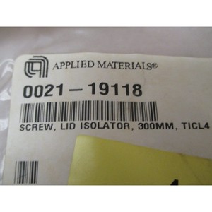 สกรูยึดฝาครอบ 19 AMAT 0021-19118 ขนาด 300 มม. - อุปกรณ์และอะไหล่เซมิคอนดักเตอร์ระดับโลกที่เชื่อถือได้ - Product Image 5