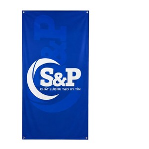 Bannière rectangulaire en polyester, impression numérique, drapeau promotionnel durable à suspendre - Product Image 3