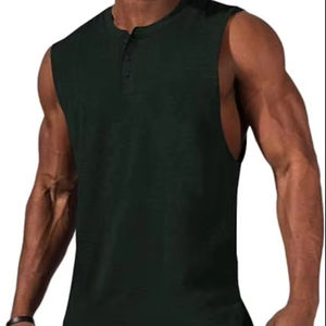 Camiseta sin Mangas Personalizable Blanca y Negra de Algodón para Hombre, Camiseta Deportiva para Fisicoculturismo, Camiseta de Gimnasio para Hombre, Camisetas para Hombre - Product Image 1