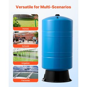 20-Gallon Heavy Duty Carbon Steel <b>Water</b> Storage Tank Vertical Well Pressure Pre-Charged <b>Water</b> <b>Water</b> <b>Treatment</b> <b>Appliances</b> - Product Image 6