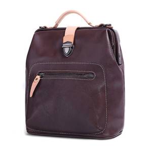 Masterpiece Vintage Leather <b>Backpack</b> <b>Waterproof</b> Anti-Theft Laptop Rucksack Genuine Leather Unit LBP-0398 - Product Image 2