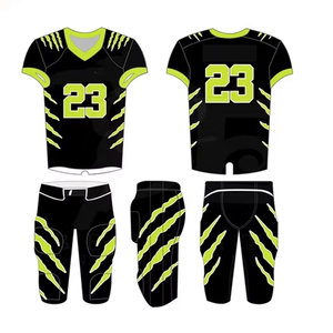 Uniforme de Fútbol Americano Juvenil al Mejor Precio, Secado Rápido, Transpirable, Diseño de Paneles, Ropa Deportiva de Entrenamiento - Product Image 1