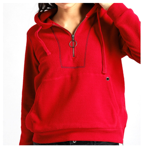 Modern Cotton Women <b>Hoodie</b> Made From Quality Fabric For Gym Walking Jogging And Casual Activities - Product Image 4