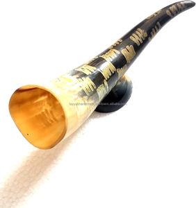 เขาสัตว์วัวสำหรับดื่มไวน์แบบไวกิ้ง พร้อมขาตั้ง ผลิตและส่งออกโดยผู้ผลิตเขาสัตว์วัว - Product Image 4