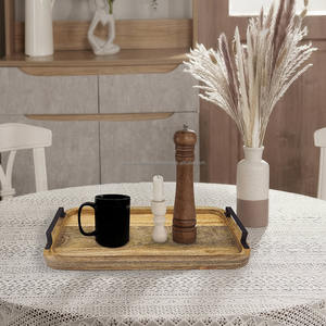 Plateau en bois design, meilleure qualité, best-seller, durable, écologique, pour servir, décoratif, pour la maison, la cuisine, style design - Product Image 5