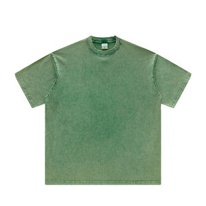 Camiseta Oversize de Algodón 100% de 250g con Hombros Caídos, Personalizable con Estampado, Unisex, Lisa para Hombre, con Logotipo Personalizado, Suministro del Fabricante - Product Image 3