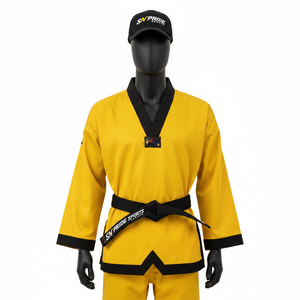 Uniforme de Taekwondo para Artes Marciales, Hecho a Medida, Nuevo Diseño, Logotipo Personalizado, Alta Calidad, Unisex, Último Diseño - Product Image 1