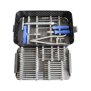 Instrument chirurgical pour l'extraction de vis orthopédiques cassées, système hexagonal Torx, pour vis osseuses et plaques, en acier inoxydable, par Grip Surgical - Product Image 1