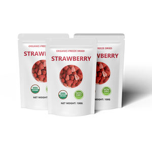 Melhor morango orgânico liofilizado frutas sem açúcar adicionado liofilizado morango para indústria de alimentos - Product Image 3