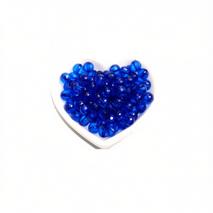 ILAN Abalorios Perline Rotonde Blu Luminose da 8 mm per la Creazione di Gioielli - Product Image 2