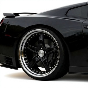 Rines de Aleación Negros Brillantes de 5 Brazos Personalizados para Nissan GT-R R35 de 20 Pulgadas, Rines Forjados de Repuesto - Product Image 3