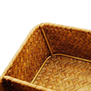 Seagrass <b>Storage</b> <b>Basket</b> with Compartments Utensil Tray for Organization Handmade <b>Storage</b> <b>Basket</b> Wholesale Made in Viet Nam - Product Image 3
